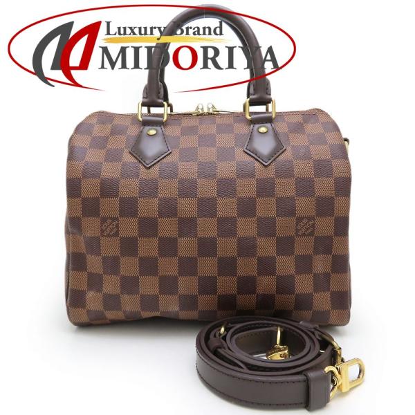 【美品】ヴィトン　スピーディ・バンドリ―エール25 ダミエ　エベヌ　ハンドバッグ brb00090000007823-1.jpg