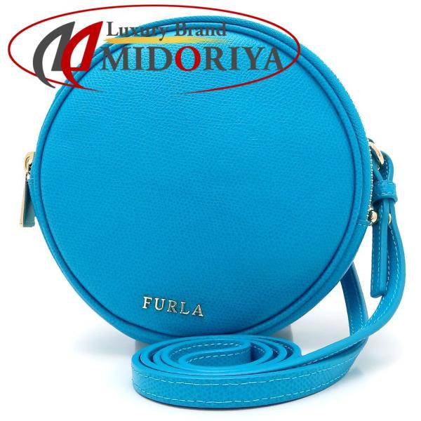 Furla フルラ ショルダーバッグ レザー ターコイズブルー レディース/352657【中古】 FURLA（フルラ） ショルダーバッグ レザー ターコイズブルー