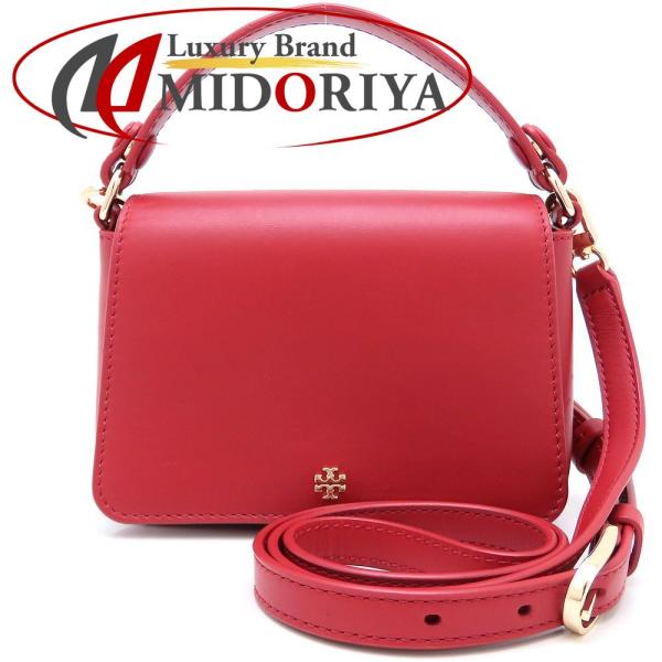 超美品✨TORY BURCH トリーバーチ　リュック　バックパック　赤系　レザー TORY BURCH（トリーバーチ） トートバッグ レザー レッド レディース