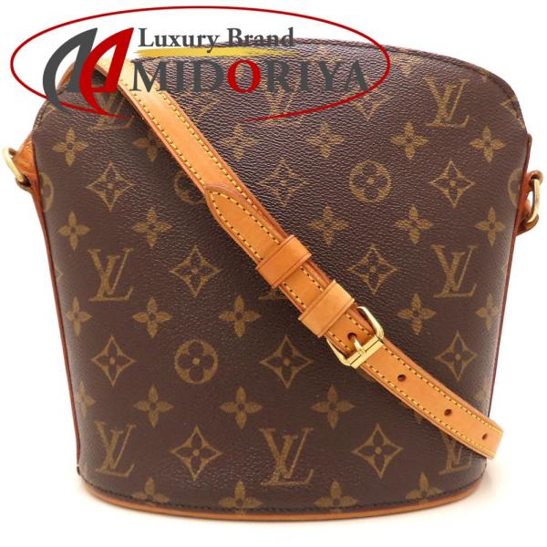 【6db0859】ルイヴィトン ショルダーバッグ モノグラム ドルーオ M51290 ブラウン【中古】レディース LOUIS VUITTON（ルイ・ヴィトン） モノグラム ドルーオ M51290