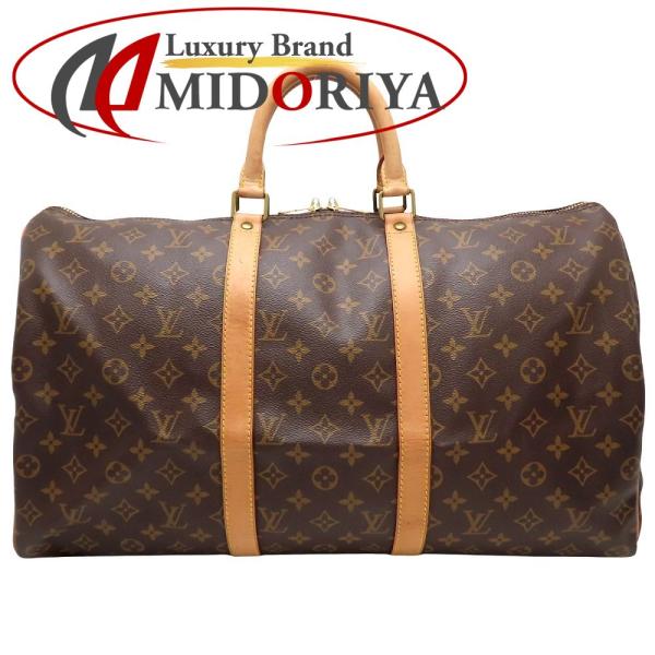 LOUIS VUITTON ボストンバッグ モノグラム キーポル50 ブラウン LOUIS VUITTON（ルイ・ヴィトン） モノグラム キーポル50 M41426