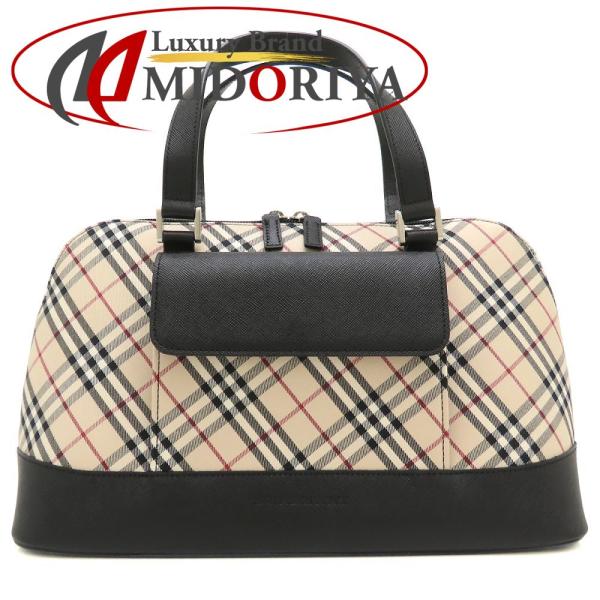 BURBERRY（バーバリー） ハンドバッグ ノバチェック キャンバスxレザー