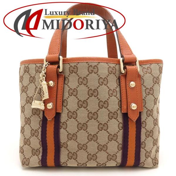 ✨良品　GUCCI グッチ　ハンドバッグ　シェリーライン　GG柄　139261 GUCCI（グッチ） 139261 ハンドバッグ シェリーライン ミニトート GG