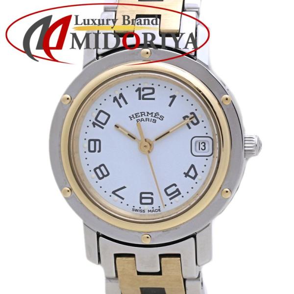 腕時計 レディース HERMES エルメス クリッパー 旧バックル CL4  
