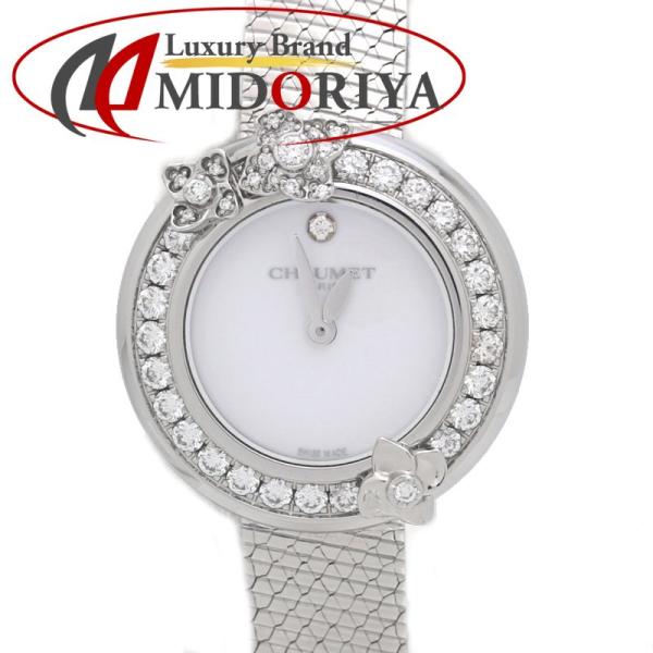 ショーメ Chaumet W85410-001M オルタンシア コレクションウォッチ ダイヤベゼル クォーツ レディース _821574 CHAUMET - ショーメ Chaumet W85410-001M オルタンシア コレクション