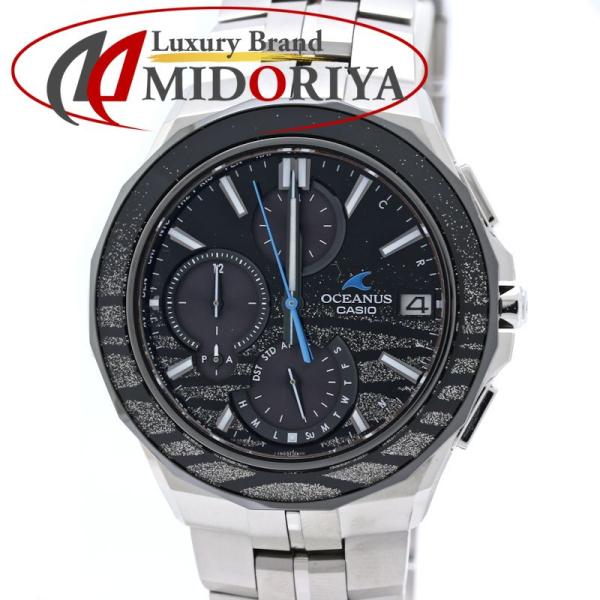 CASIO カシオ オシアナス マンタ 蒔絵 1500本限定 OCW-S5000ME-1AJF【中古】腕時計 メンズ チタン /40539 CASIO（カシオ） オシアナス マンタ 蒔絵 1500本限定 OCW-S5000ME-1AJF