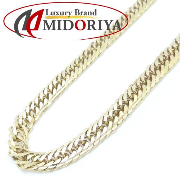 喜平ネックレス K18YG イエローゴールド 12面 トリプル 40cm 30.2g