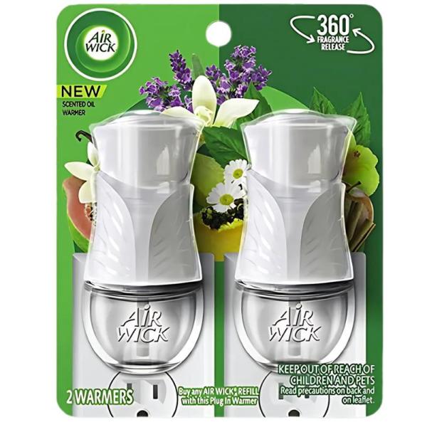 お部屋をやさしい香りで満たす、Air Wick（エアウィック）プラグイン本体。?コンセントに差し込むだけで、天然エッセンシャルオイルを含む香りを60日間持続的に拡散します。?※低設定時・使用環境による■商品詳細・対応リフィル：Air Wic...