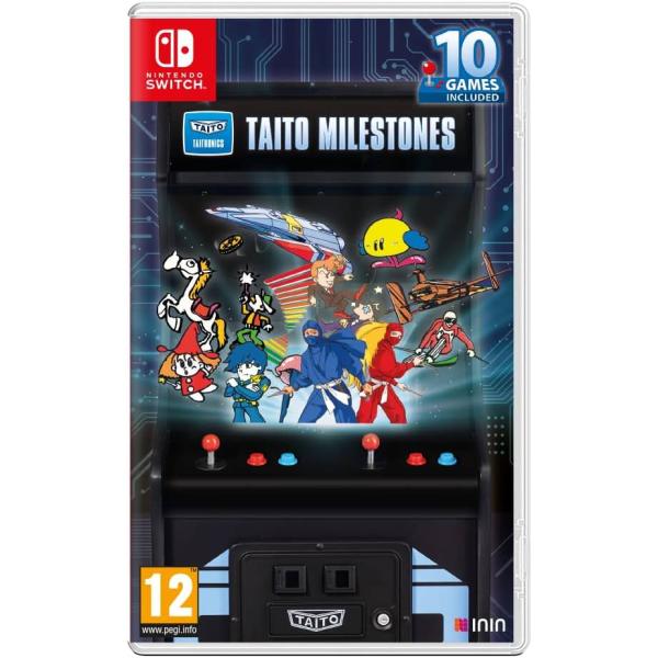 他サイト： タイトーマイルストーン ニンテンドー スイッチ版 Taito Milestones Nintendo Switchレトロゲーム アーケードゲーム 名作コレクション 10選 輸入盤の商品画像