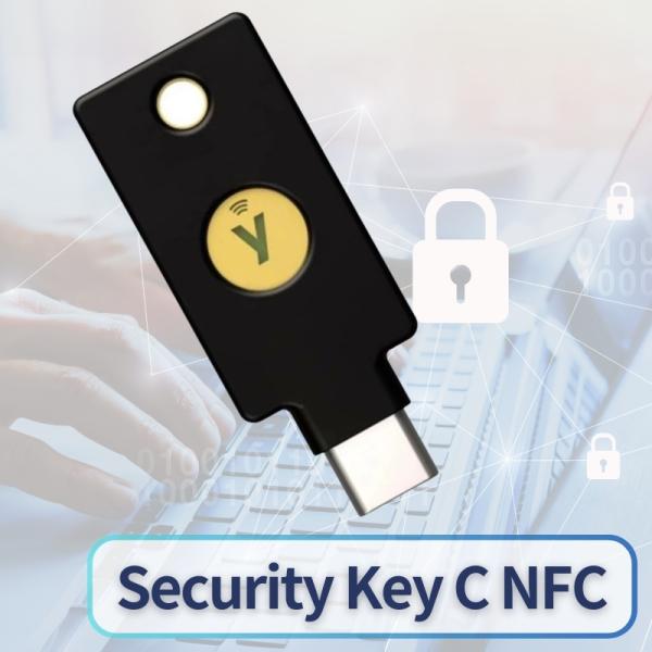 Yubico ユビキー セキュリティキー Y-400 YubiKey C 2要素認証キー USB