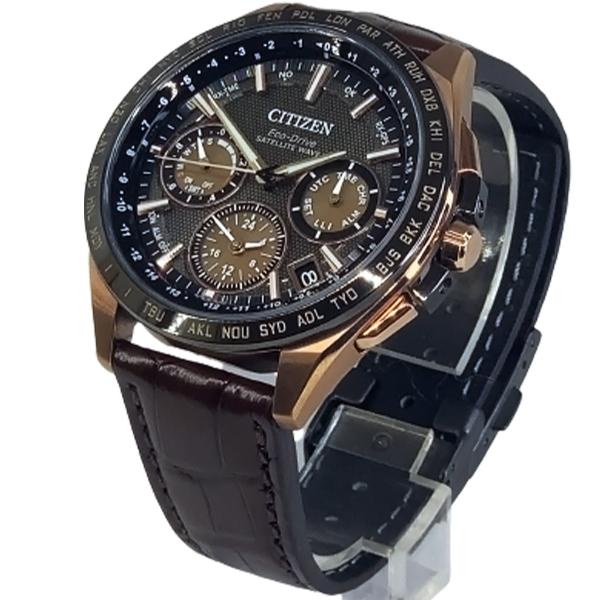 シチズン アテッサ F900 ダブルダイレクト フライト ソーラー 電波 時計 メンズ 腕時計 CC9016-01E