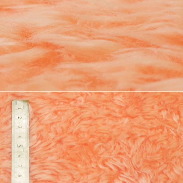 ボア生地 1t Can004ora 日本製 手芸 30 Off プードルファー生地 幅130cm 長さ25m 毛足22mm オレンジ 毛足22mm 1t Can004ora 生地 1t Can004ora 生地販売 フェゼント