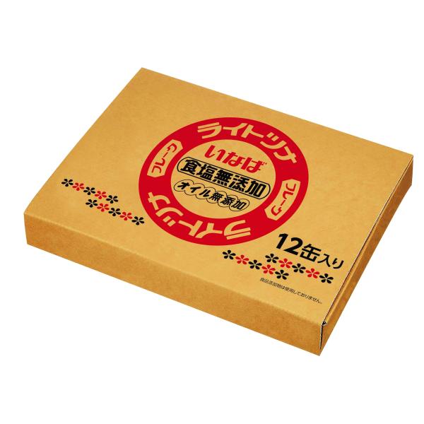 他サイト： いなば食品 いなば ライトツナ食塩無添加 70g×12缶入の商品画像