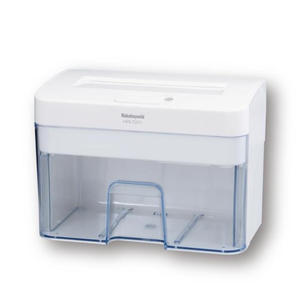 他サイト： ナカバヤシ シュレッダー 家庭用 電動 マイクロカット ホワイト Z1206の商品画像