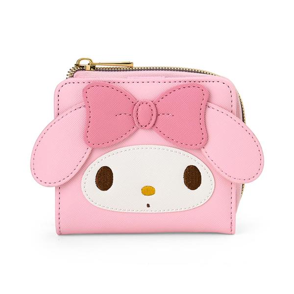サンリオまとめ売り マイメロディ 財布 新品 sanrio [サンリオ] フェイス形二つ折りウォレット マイメロディ