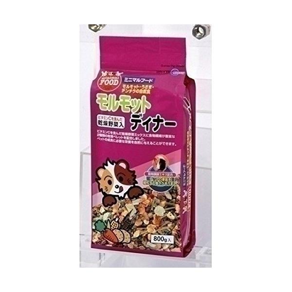 （まとめ買い）マルカン モルモットディナー 800g MR-533 【×4】