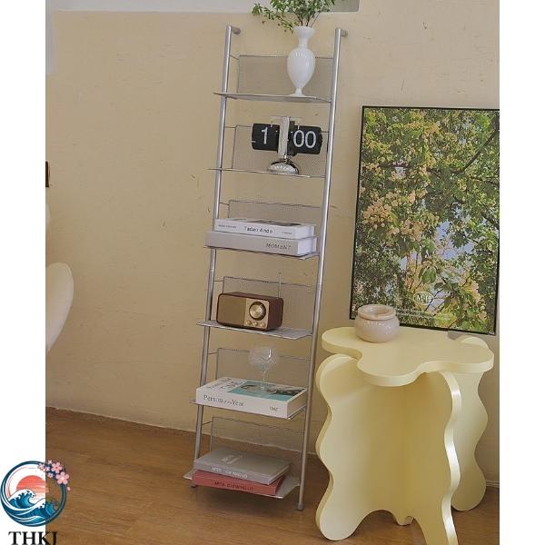 家具 スチールコンパクトラダーシェルフ 省スペース お部屋になじむ 使い勝手抜群  暮らしを快適に 収納力アップ 毎日使いやすい 便利設計 人気 上品