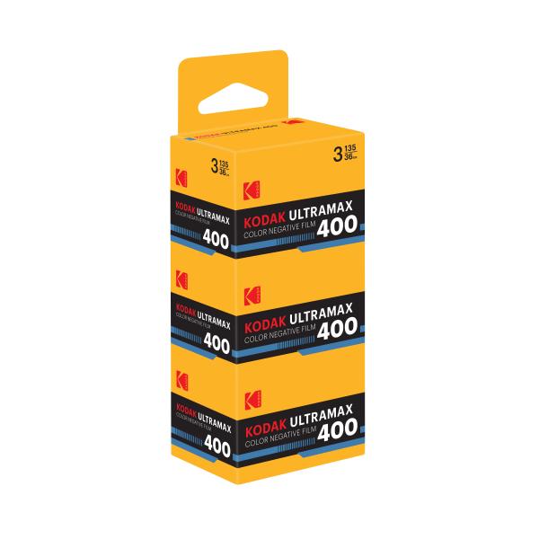 イーストマン コダック ULTRAMAX 400  (Eastman Kodak ウルトラマックス) 35mm 36枚撮り 3本パック　7518335