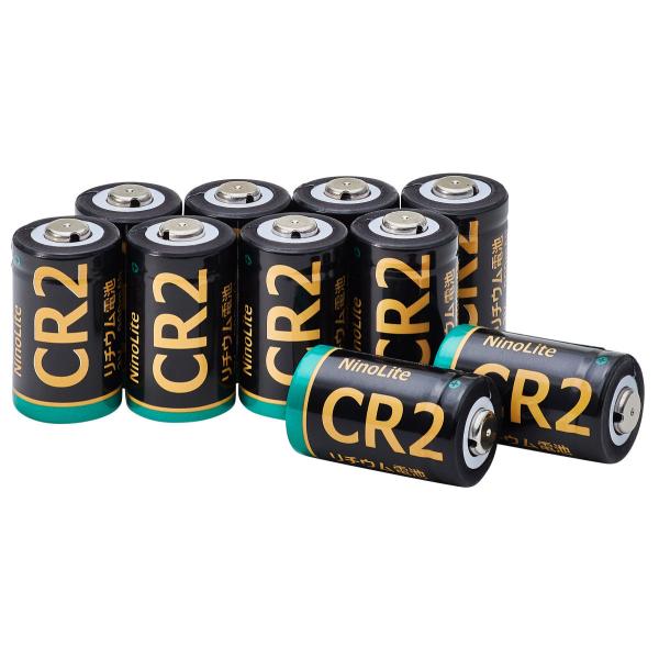 【10個セット】NinoLite CR2 リチウム電池 10個セット 大容量900ｍAh Switch bot レーザー距離計  ドアセンサーフィルムカメラ 等 CR15H270 CR17355 等 互換 :cr2-x10:PHOTOLIFE 通販