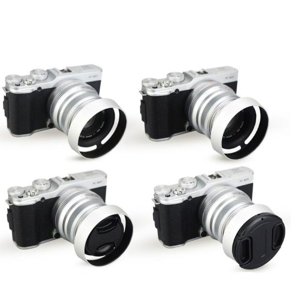 定形外 クラシックメタル レンズフード カメラ用 軽量で丈夫なアルミ合金製 口径37mm 62mm 選択自由 2色選択 黒 シルバー Lens Hood Buyee Buyee บร การต วกลางจากญ ป น ซ อจากประเทศญ ป น