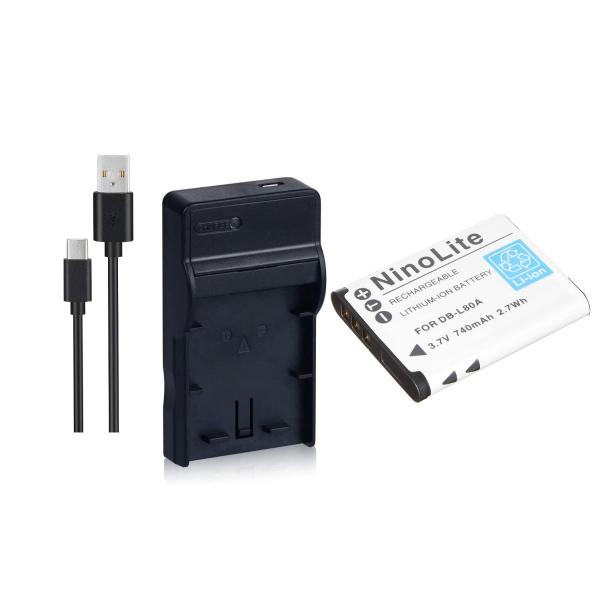 SANYO Xacti CG10 VAR-L80 充電器付き Amazon.com : DB-L80 USB