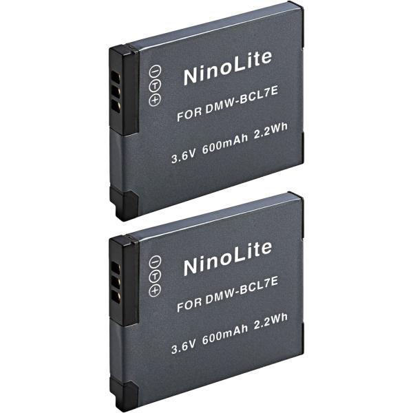 パナソニック Panasonic DMW-BCL7 互換バッテリー 2個セット LUMIX DMC