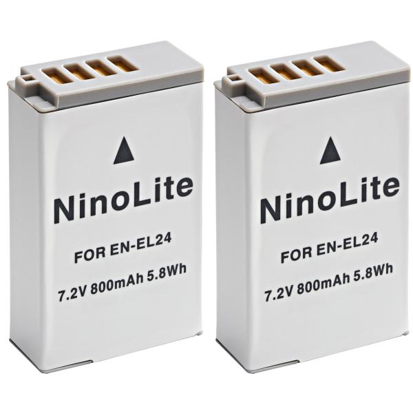 ニコン Nikon EN-EL24 互換 バッテリー 2個セット NIKON 1 J5 対応