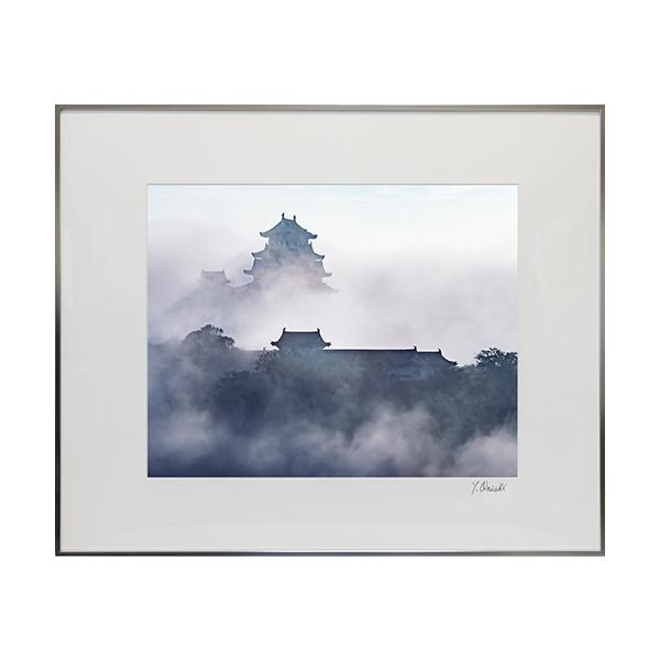 姫路城霧景 半切　3~10日で発送致します。