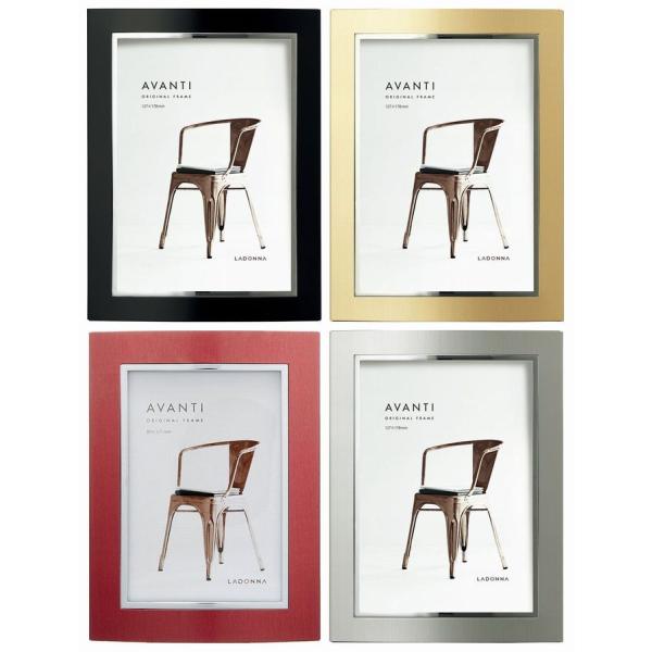 曲線形状 LADONNAガラス製 写真額縁 Kサイズ 曲線形状 LADONNAガラス製