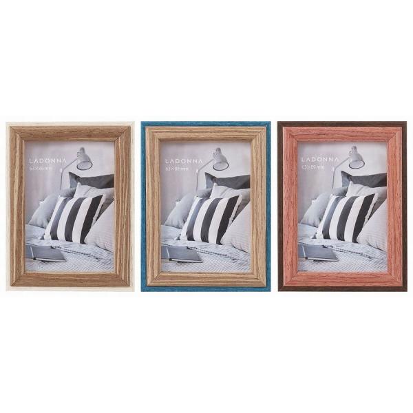 「ミニサイズ（L判の1/2サイズ）」を入れることができます。サイズの詳細は下記、寸法表をご確認下さい。『アイボリー』『ネイビー』『ダークブラウン』からお選びください。ナチュラルなフレームを2色使いにしたシンプル過ぎないおしゃれなフレームです...