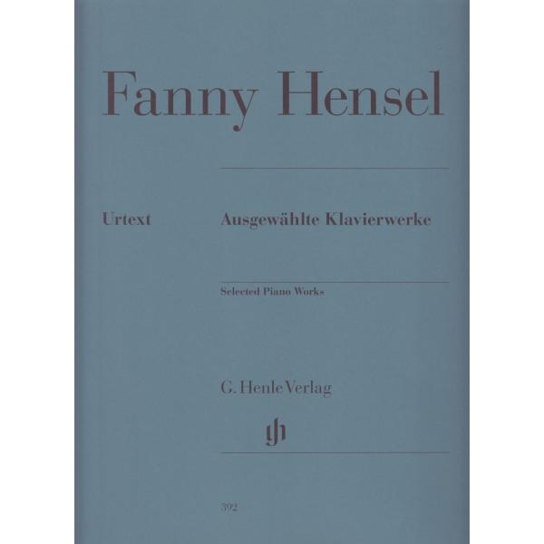 ピアノ 楽譜 ファニー・メンデルスゾーン | ピアノ作品選集（初版） | Ausgewahlte Klavierwerke (Erstausgabe)