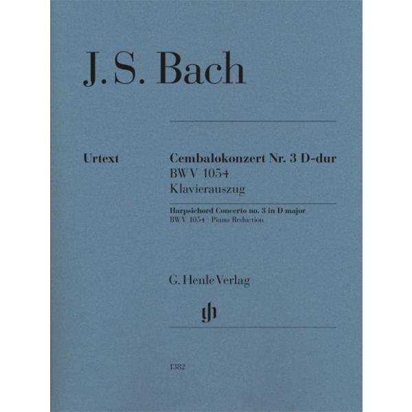 ピアノ 楽譜 バッハ | チェンバロ協奏曲 第3番 ニ長調 BWV1054(ピアノリダクション) | Harpsichord Concerto no.3 D major BWV1054(PD)