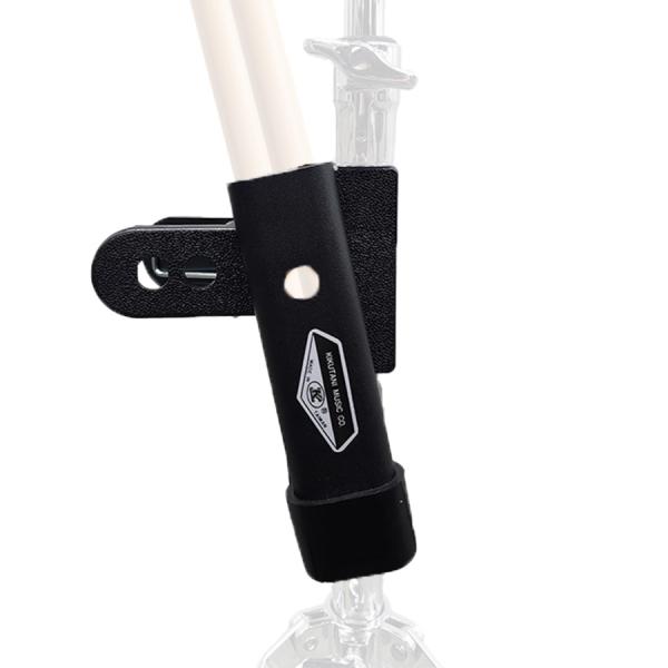 KIKUTANI キクタニ　SH-60ドラム・電子ドラム スティックホルダー２ペア収納深さ15cmポケット強力バネ＆ラバーでしっかりホールドサウンドに影響の出にくいクリップタイプ