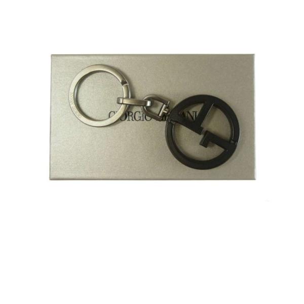 ジョルジオアルマーニキーリング GIORGIO ARMANI/ジョルジオ アルマーニ_Men通販 | ナッパレザー