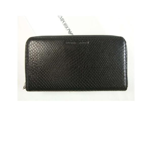 EMPORIO ARMANI アルマーニ 長財布 ラウンドファスナー : Piazza