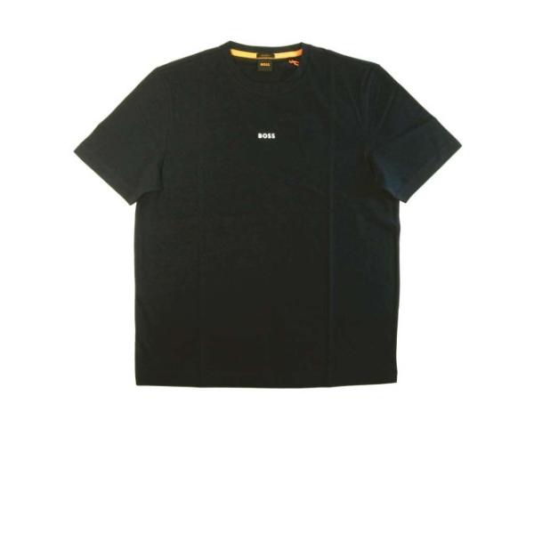 Hugo Boss Tシャツ BOSS - Stretch-cotton T-shirt with logo print - White