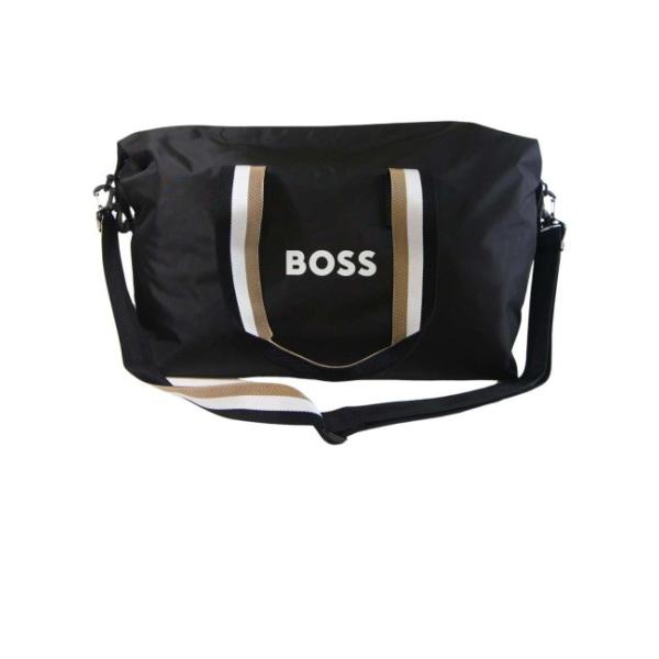 【未使用品】ヒューゴボス　ボストンバッグ　大容量　ブラック　スポーツバッグ付き HUGO BOSS（ヒューゴ・ボス） ヒューゴ ボス ボストンバッグ スポーツ