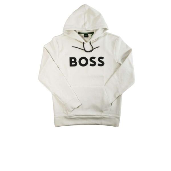 美品 BOSS ヒューゴボス トレーナー／スウェット フロントロゴ 極美品✨ BOSS NBA コラボ スウェット トレーナー ロゴ ヒューゴボス