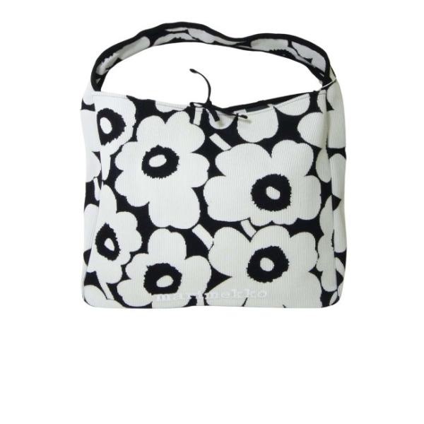 マリメッコ　ラージニットトート　ウニッコ marimekko マリメッコ トートバッグ Knitted Bag Large Unikko