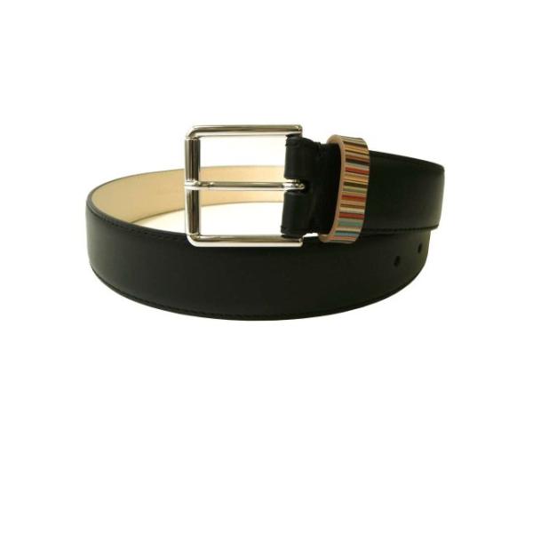 新品未使用品 ポールスミス シグネチャー マルチストライプ ループベルト Paul Smith ポールスミス ベルト メンズベルト レザー メンズ