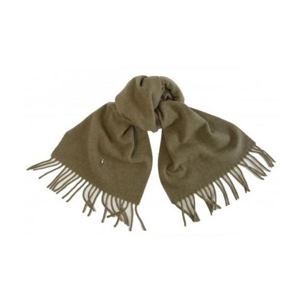 【新品未使用】Polo Ralph Lauren ウールマフラー ダークブラウン woolmuf_01.jpg