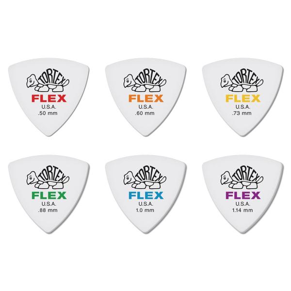 Jim Dunlop　ギターピック　Tortex Flex Triangle 456