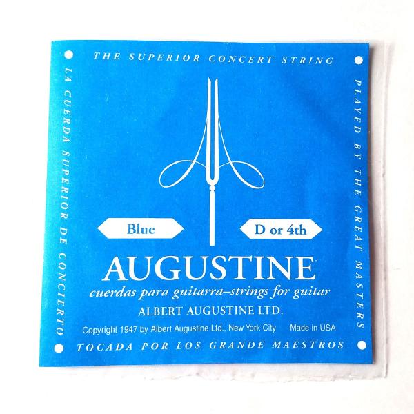 オーガスチン リーガルブルー 4セット AUGUSTINE オーガスチン クラシックギター弦 リーガル ブルー