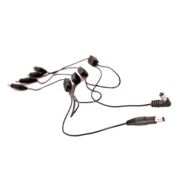 ティーレックス　ＤＣケーブル　DC Link Cableパワー・サプライからの出力を5分岐してエフェクターに供給することが可能な分配ケーブルです。パワー・サプライを用いて複数のエフェクターを使用する際に便利です。・入力：DCプラグ (外径5...