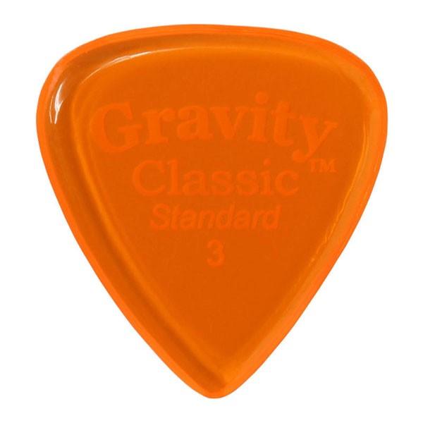 GRAVITY GUITAR PICKS sbN NVbNEX^_[h  m3.0mm, Orangen
