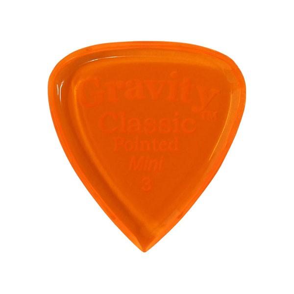 GRAVITY GUITAR PICKS sbN NVbNE|CebhE~j  m3.0mm, Orangen 