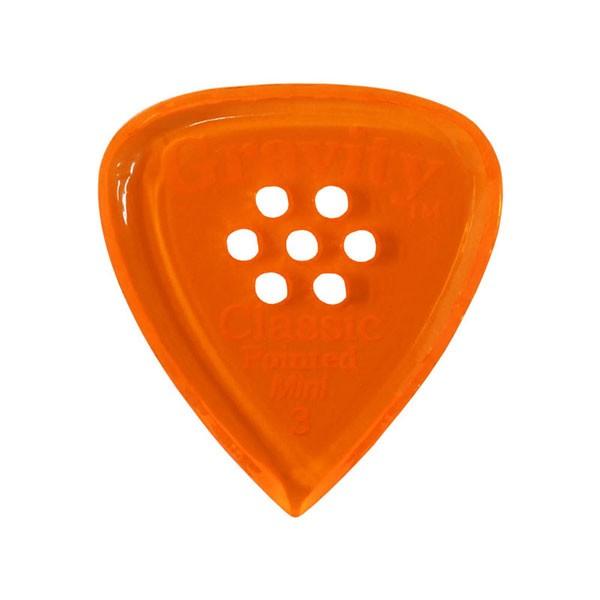 GRAVITY GUITAR PICKS sbN NVbNE|CebhE~j }`z[ m3.0 mm with Multi-Hole, Orangen 