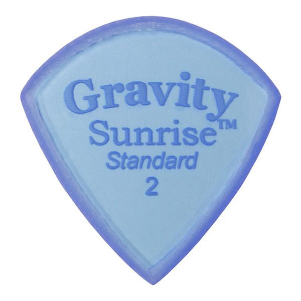 GRAVITY GUITAR PICKS sbN@TCY@X^_[h@}X^[tBjbV@m2.0mm, Blue, Master Finish(Unpolished)n@