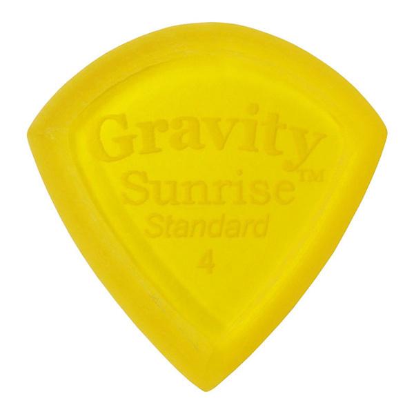 GRAVITY GUITAR PICKS sbN@TCY@X^_[h@}X^[tBjbV@m4.0mm, Yellow, Master Finish(Unpolished)n@