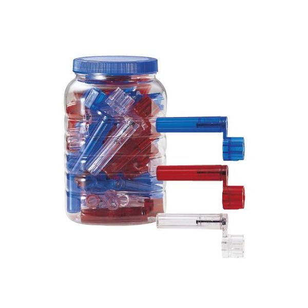 キクタニミュージックのワインダー。1本単位でのご販売です。素早い弦交換が出来ます。カラーはブルー、レッド、透明からお選びください。